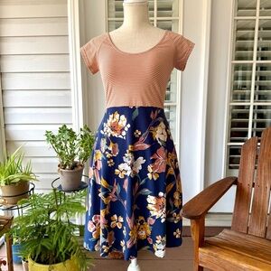 Pact Crossback Helena Floral Mini Dress